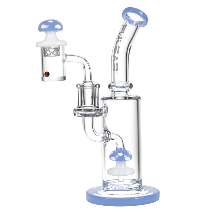 Pulsar Shroom Dab Rig Set With Carb Cap & Pearls
