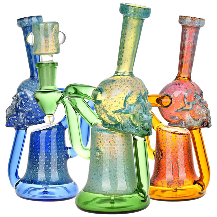 Pulsar Skull Matrix Recycler 7.25" Dab Rig