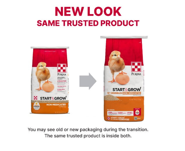 Purina® Start & Grow® Non-Medicated Chick Feed