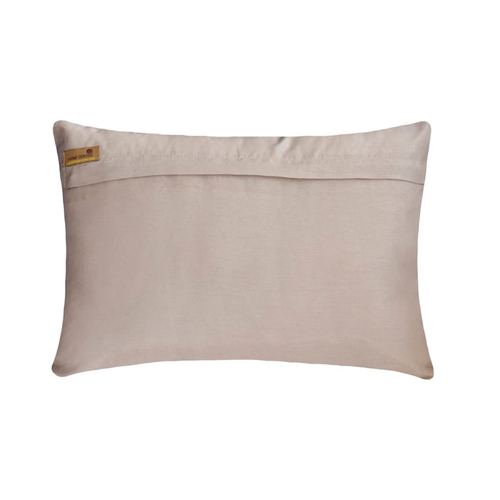 Purple N Gold Waves Lumbar Pillow Cover