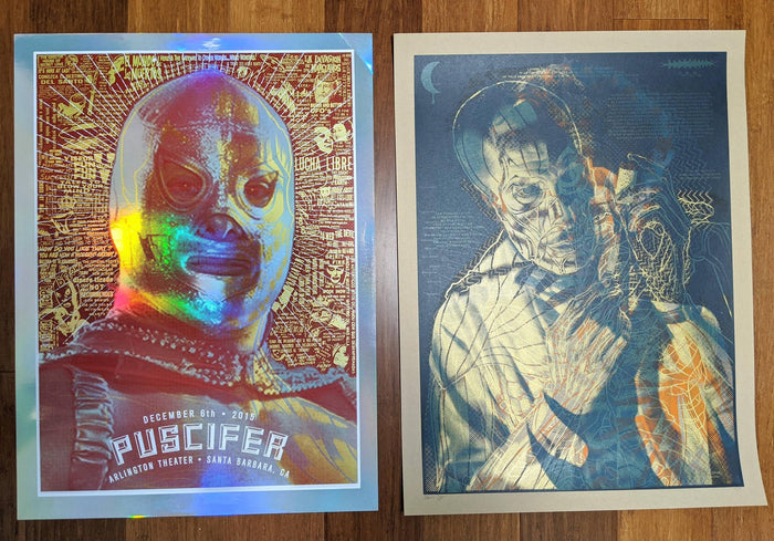 Puscifer S&D + Test Print Santa Barbara 2015 by Brian Ewing