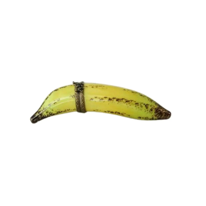 Rare Banana Collectors Limoges box, hand-painted porcelain made in France