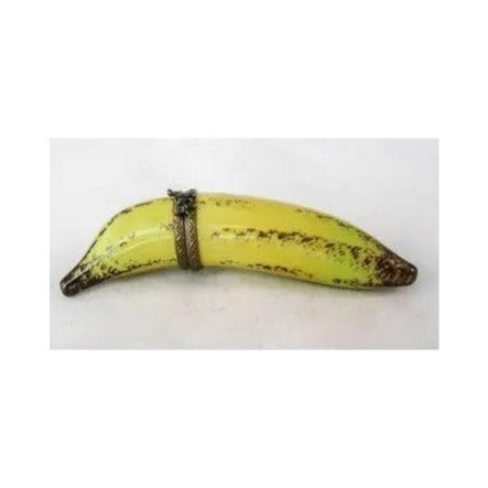 Rare Banana Collectors Limoges box shown from another angle