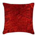 Red Hot Satin Ribbon - Red Art Silk Decorative Euro Sham