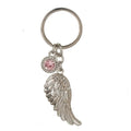Roman October Angel Wing Keychain
