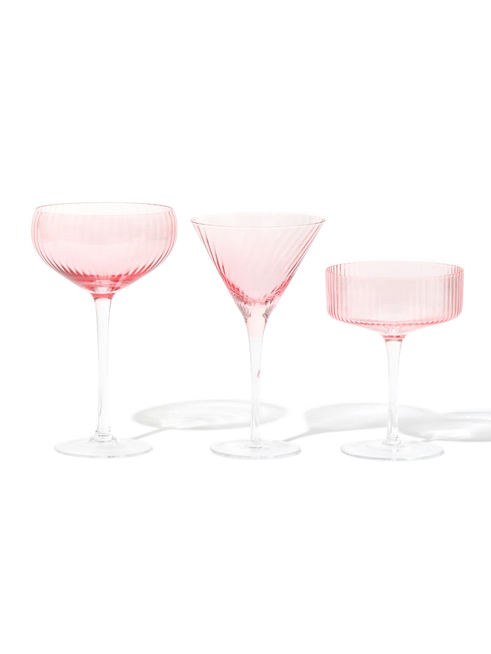 Rose Coupe Cocktail Glass, Trigon