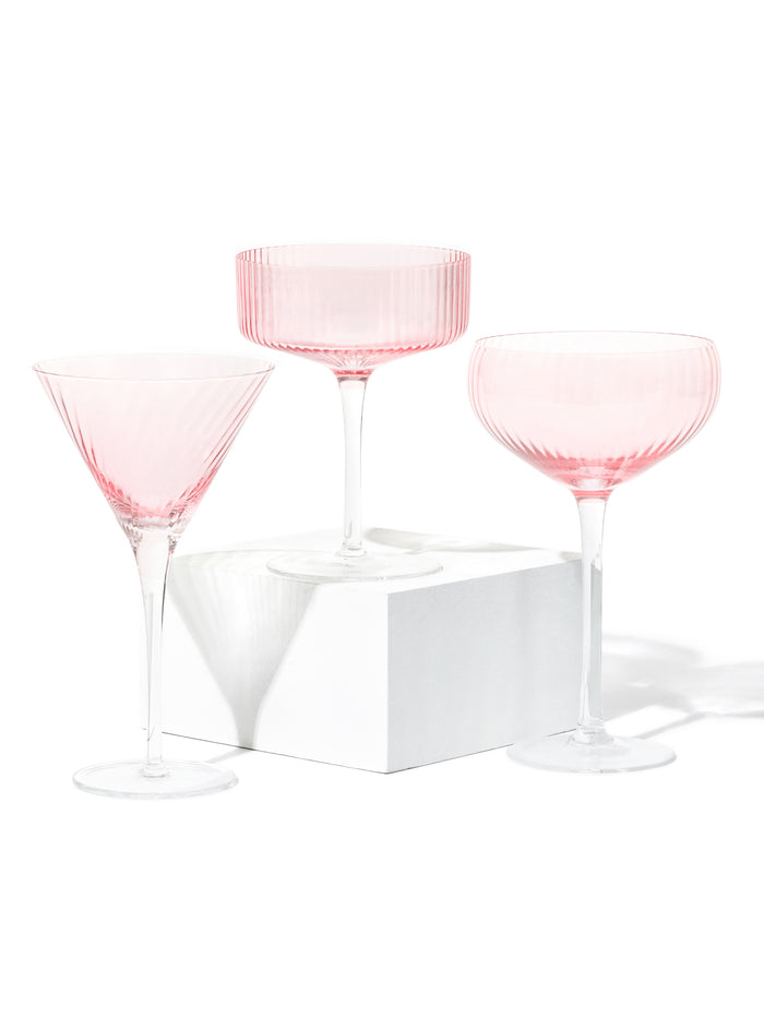 Rose Coupe Cocktail Glass, Trigon