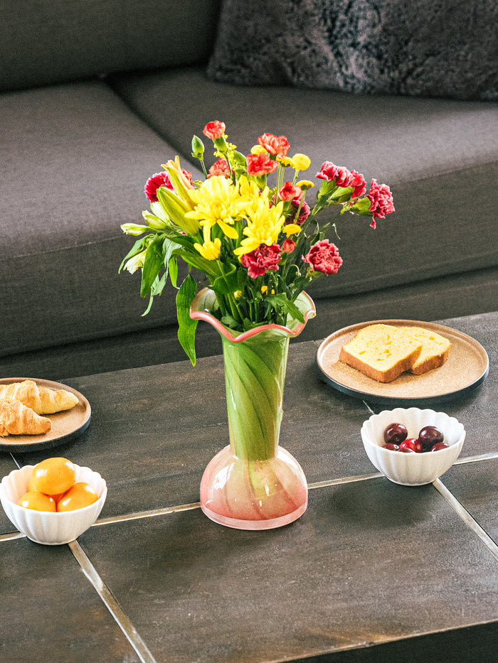 Rose Curl Vase