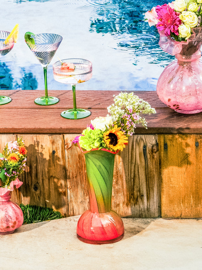 Rose Curl Vase