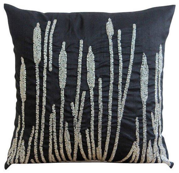 Rusted Beauty - Rust Art Silk Decorative Euro Sham