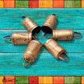 Rustic Straight Tin Bells — 3" — Set of 6 - Sweet Us