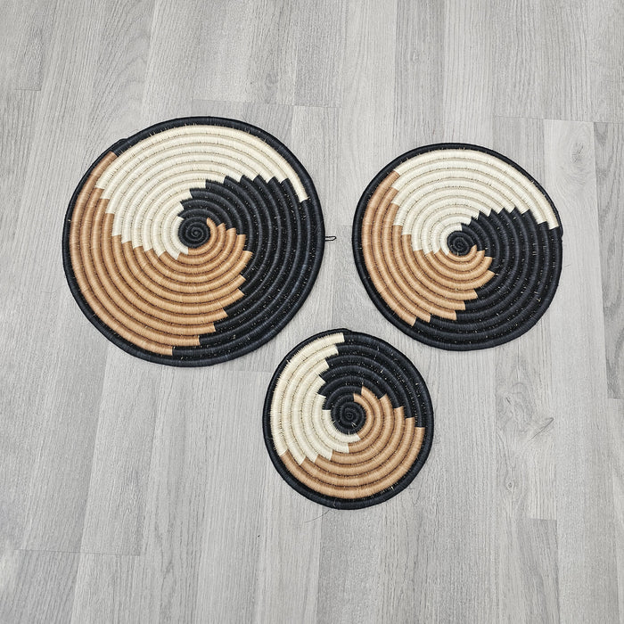 Rwandan basket - African wall basket - Akaliza