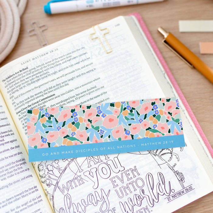 Ryan & Rose Bookmark + Cross Paper Clips