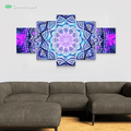 Sacred Mandala by Cameron Gray 5-Piece Canvas