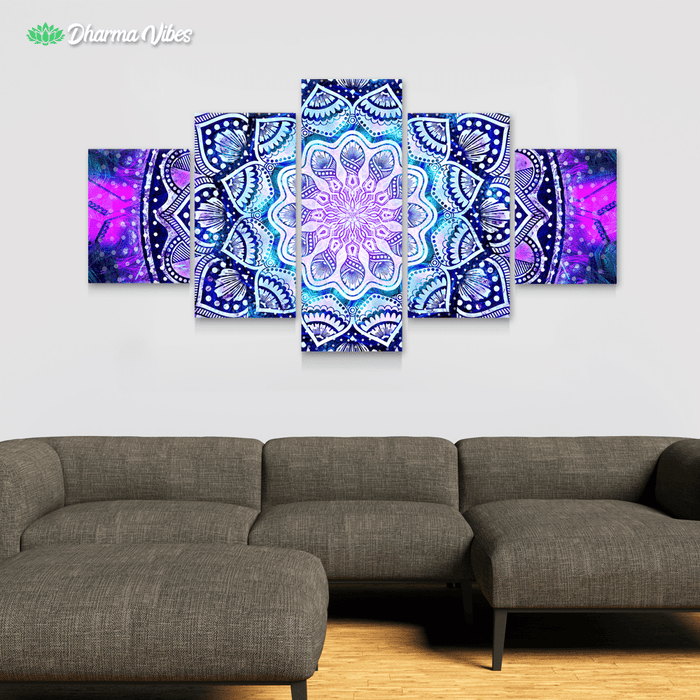 Sacred Mandala by Cameron Gray 5-Piece Canvas
