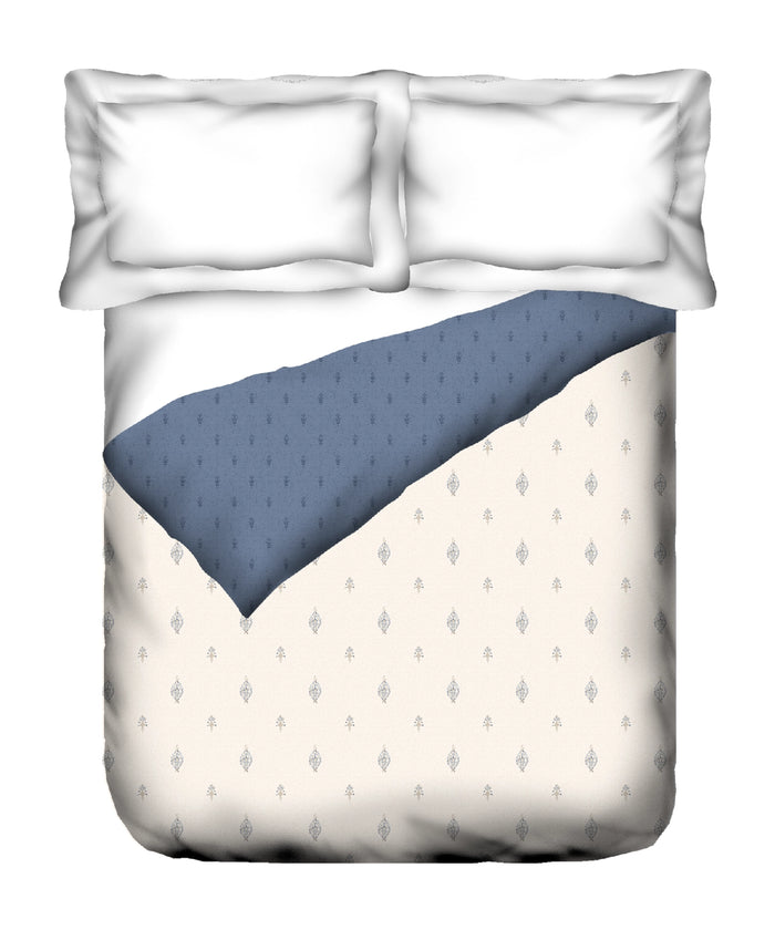 Sanskriti Double Dohar, 180 TC, 100 % Cotton, Kantha