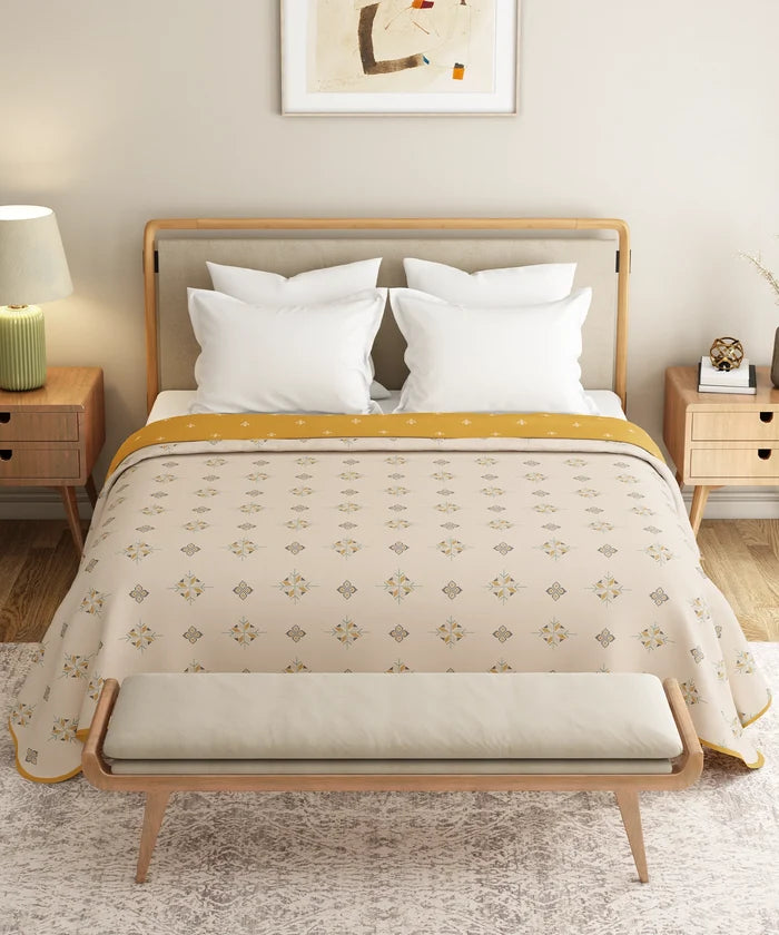 Sanskriti Double Dohar, 180 TC, 100 % Cotton, Kasuti