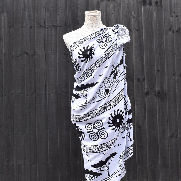 Sarong Wrap - Beach Cover Up - Swim Cover