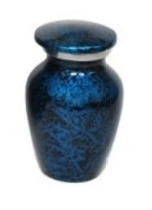 Scratch & Dent Speckled Blue Keepsake - ExquisiteUrns