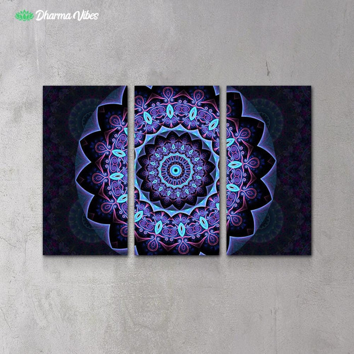 Set and Setting 4 by Cameron Gray 3-Piece Canvas