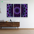 Set And Setting 7 by Cameron Gray 3-Piece Canvas