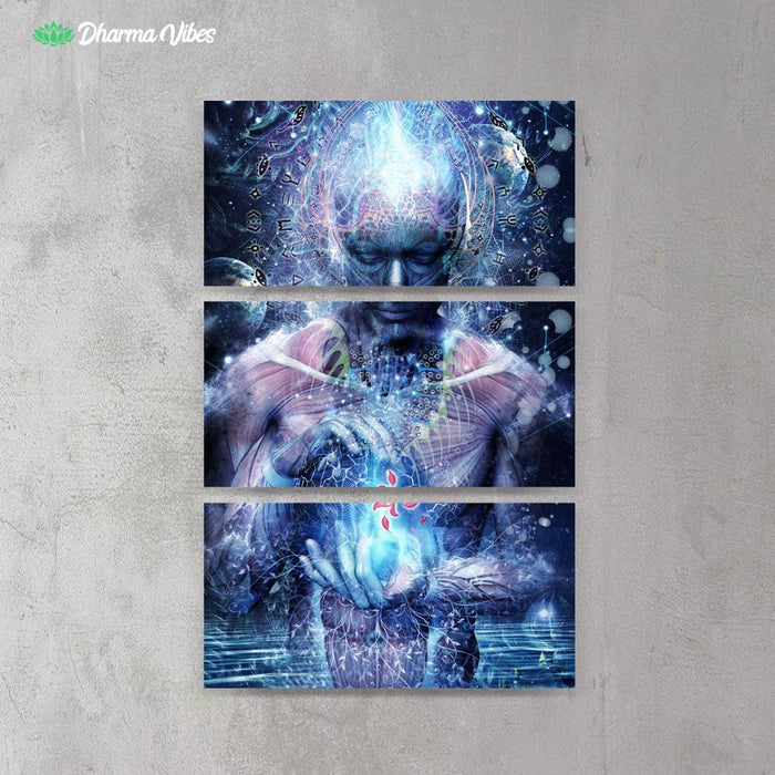 Silence Seekers by Cameron Gray 3-Piece Canvas