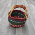 Small Round Straw basket - Ghana Basket - SB4