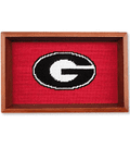 Smathers & Branson - Valet Tray - UGA Needlepoint - Findlay Rowe Designs