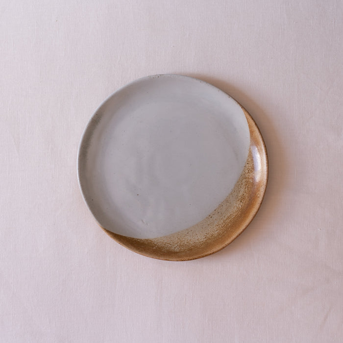 Bird's-eye view of Palinopsia Ceramics lunch plate