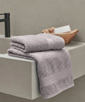 Soft Comfort 1Pc Bath Towel, Charcoal|509 GSM Cotton|Air Rich Technology