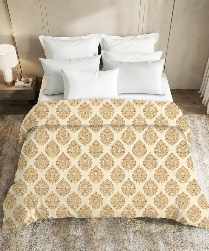 Soft Comfort Double AC Comforter, Soft Paisley |200 GSM Cotton