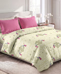 Soft Comfort King Bedsheet Set, RITVI | 180 TC Cotton|2 Pillow Covers