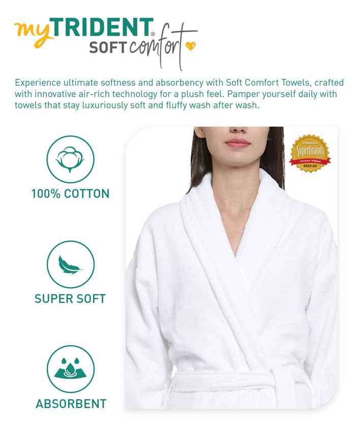 1Pc Large Bathrobe