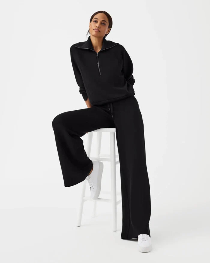SPANX - AirEssentials Wide Leg Pant - Black - Findlay Rowe Designs