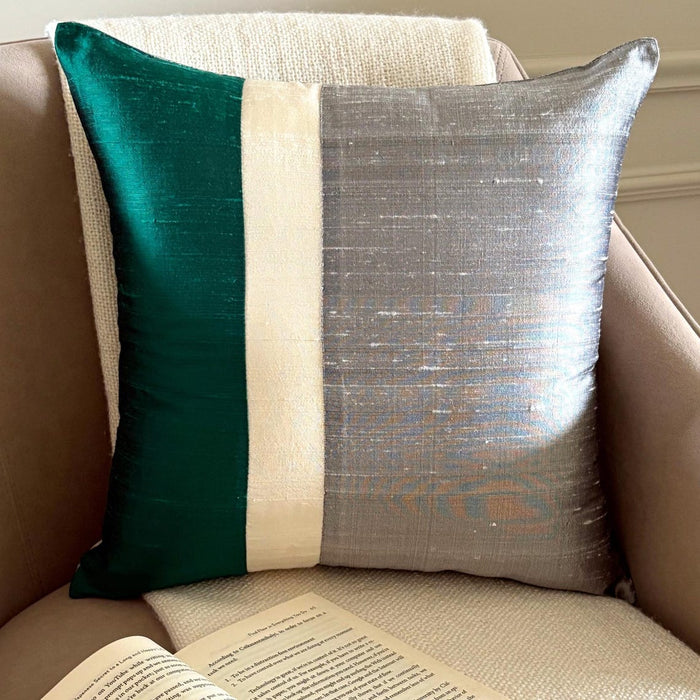 Splendour Green Decorative Euro Sham