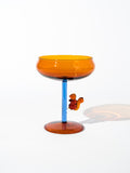 Squirrel Dessert Coupe Cocktail Glass