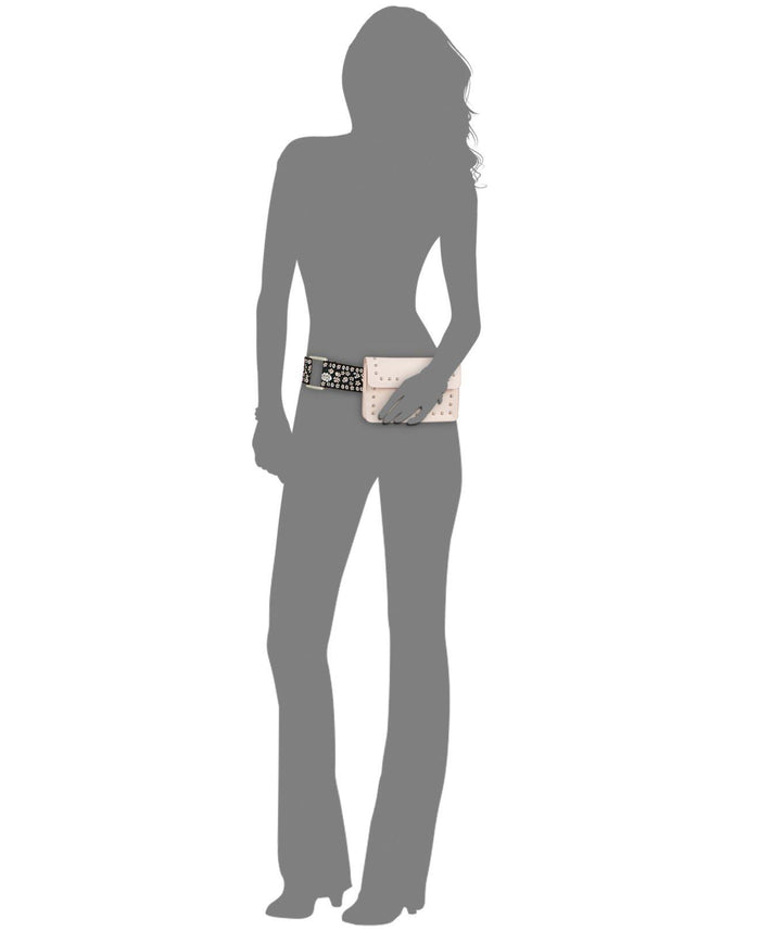 Steve Madden Guitar Strap Belt Bag Pink L/XL - Machann.com