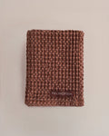 Stone Washed Waffle Towel | Downtown Brown