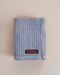 Stone Washed Waffle Towel | Iced Fjord