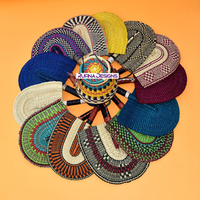 Straw Fan - Rufina Designs