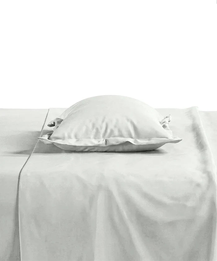 Style me Solid King Bedsheet, Duck Egg |180 TC Cotton|2 Pillow Covers|Solid