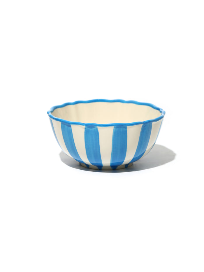 Summer Petal Bowl, Blue, 6 Inch