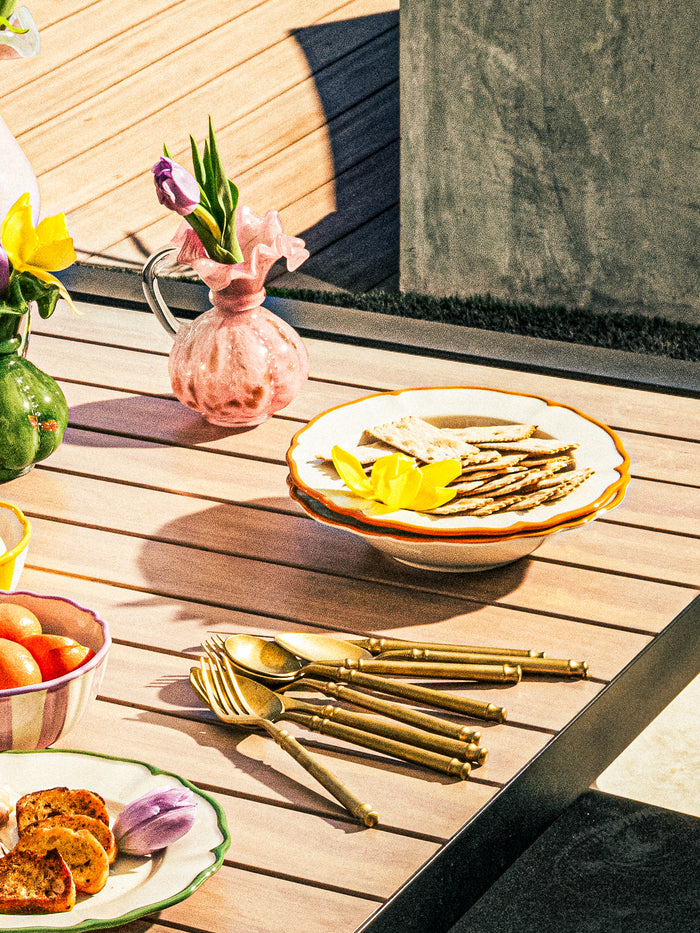 Summer Petal Dinnerware Set of 15