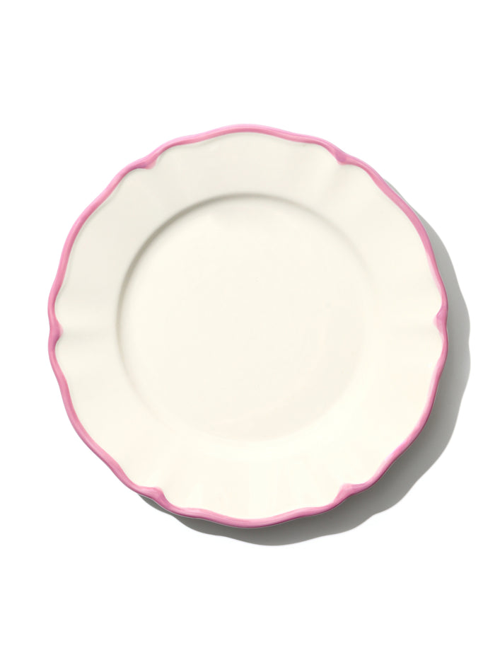 Summer Petal Plate, Pink, 9 Inch