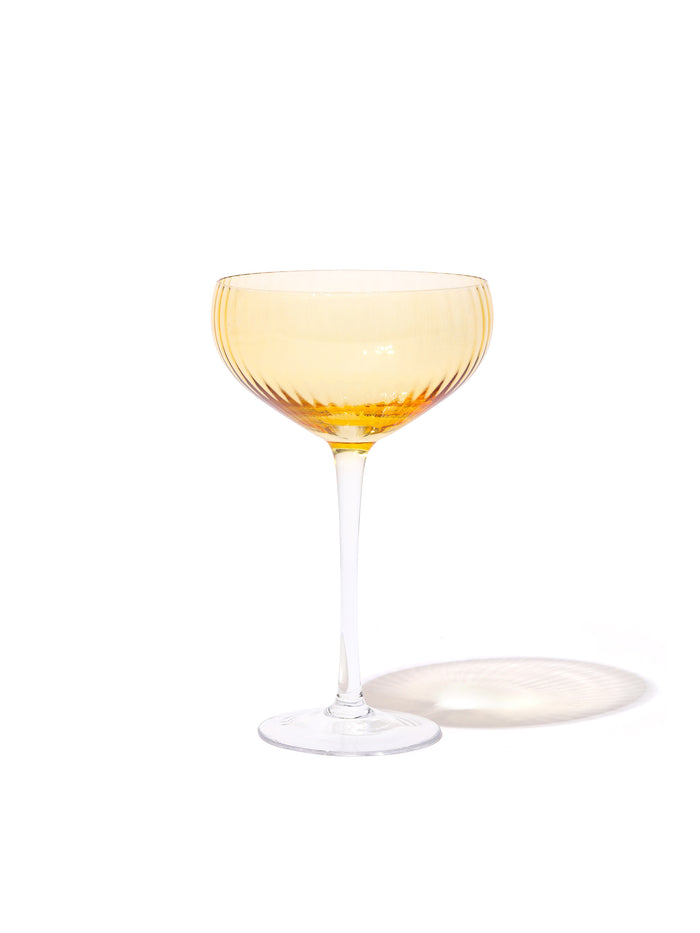 Sunbeam Coupe Cocktail Glass, Ripple