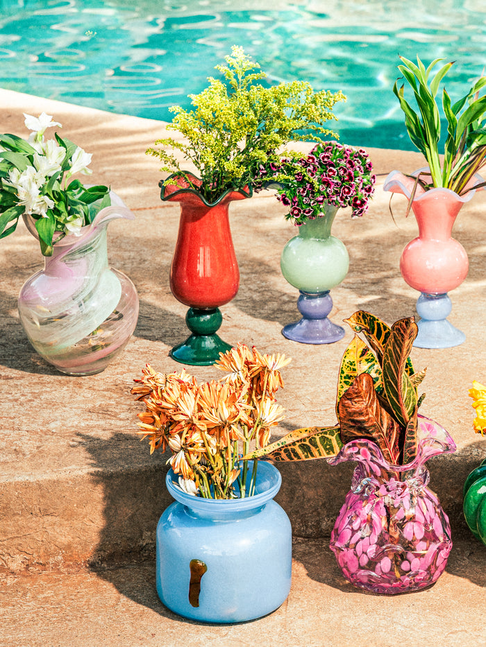 Sunlit Sky Vase