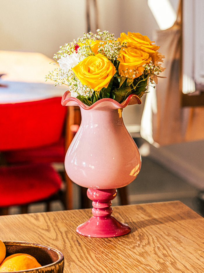 Sunset Blush Vase