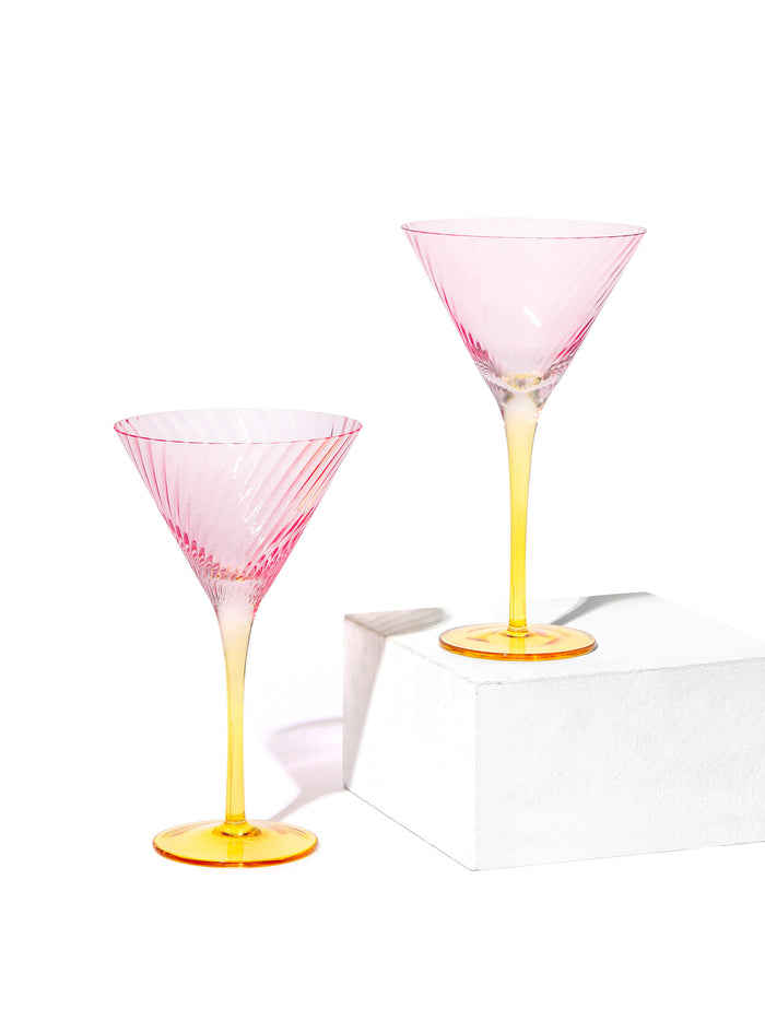 Sunset Coupe Cocktail Glass, Trigon