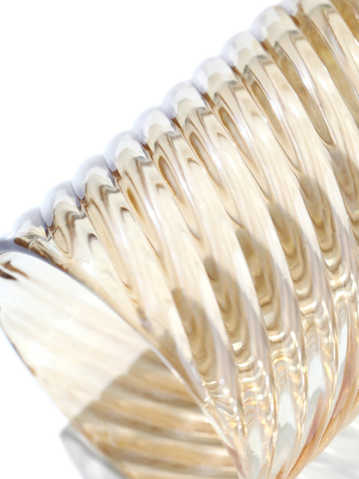 Suntan Drinking Glass, Spiral