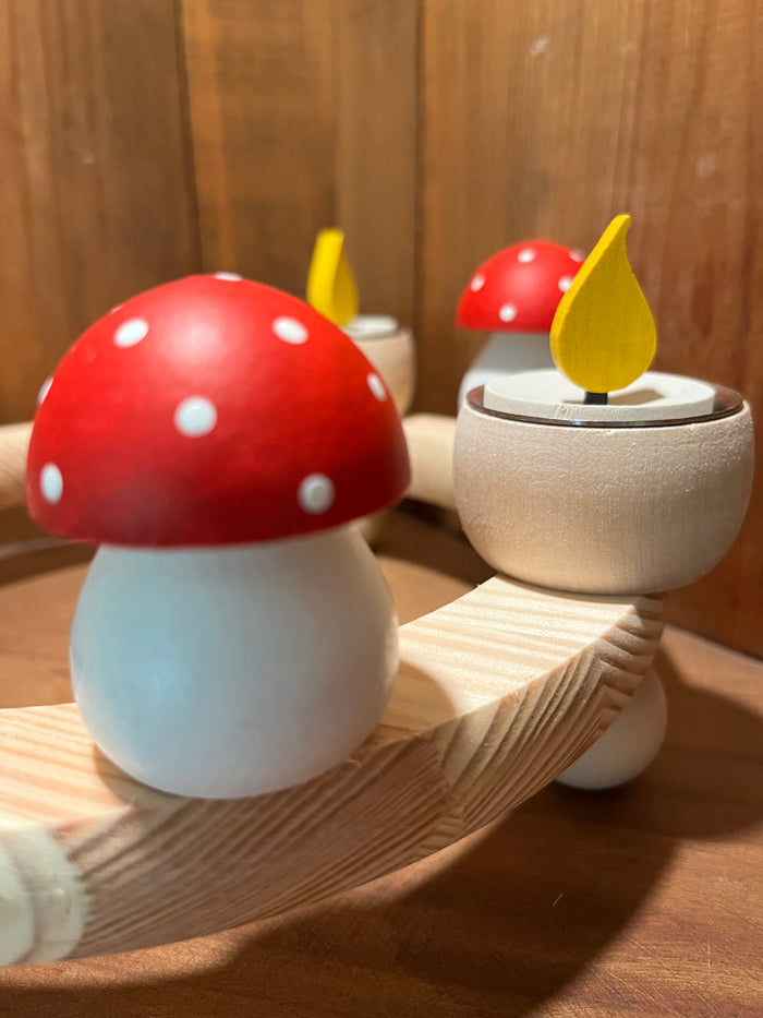 Swedish Ornament: Toadstool (Standing)